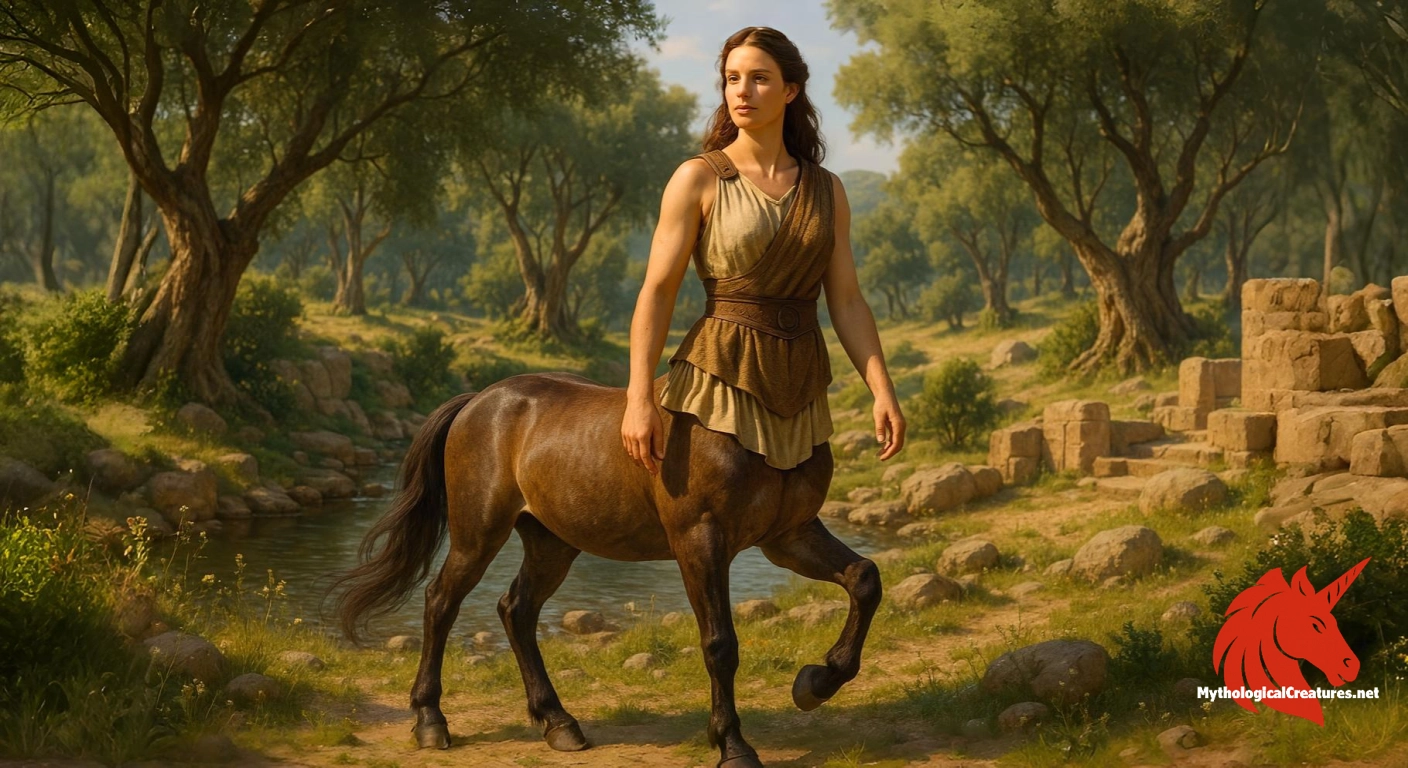 Centauride - Centaurides symbolise the fusion of human intellect and natural wildness, and their rare appearances highlight their enigmatic status in myth.