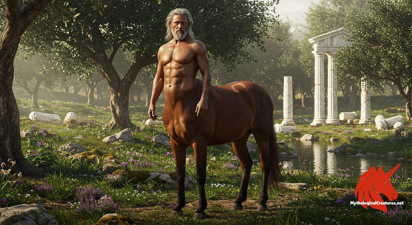 Chiron - Chiron is revered for his wisdom, healing knowledge, and role as a mentor in ancient Greek lore.