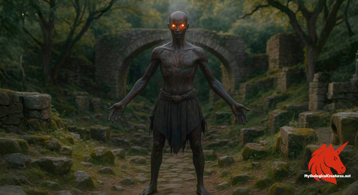 Çor - Embodies the transition from pre-Islamic spiritual beliefs to Islamic influences, reflecting a dual nature that is both feared and respected in folklore. Çor - Embodies the transition from pre-Islamic spiritual beliefs to Islamic influences, reflecting a dual nature that is both feared and respected in folklore.