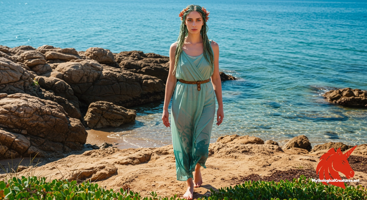 Crocale - Represents the natural and divine connection between water and the goddess Artemis.