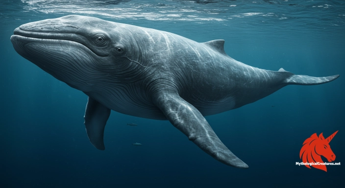 Depiction of Cryptid whale Discover another mythical creature