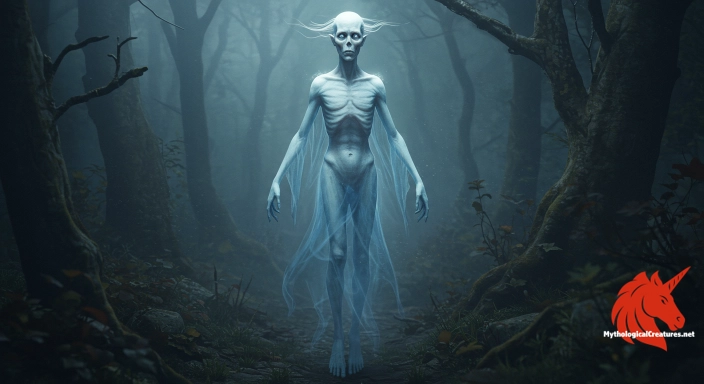 Depiction of Cyhyraeth Discover another mythical creature