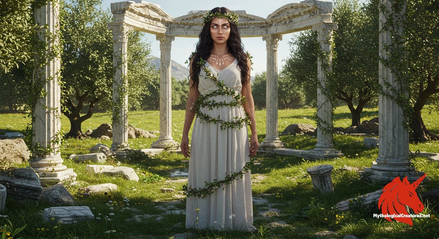 Despoina - Despoina embodied the hidden, ineffable aspects of the divine and was integral to the secret rites honoring Demeter in Eleusis. Despoina - Despoina embodied the hidden, ineffable aspects of the divine and was integral to the secret rites honoring Demeter in Eleusis.