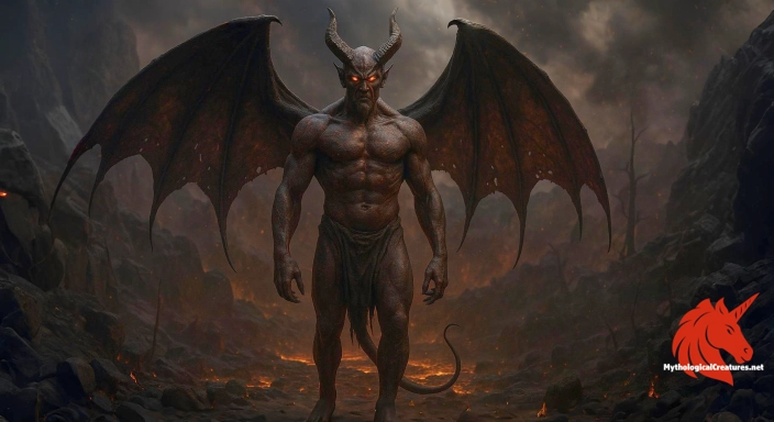 Depiction of Devil Discover another mythical creature