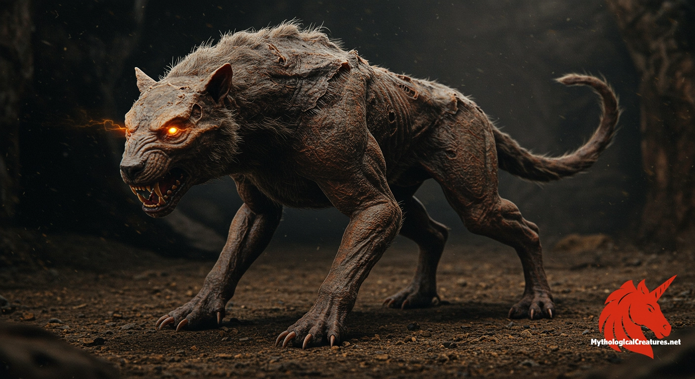 Dilang - Dilang plays a role in ancient Chinese folklore as an enigmatic subterranean canine, symbolising the mysterious aspects of the earth.