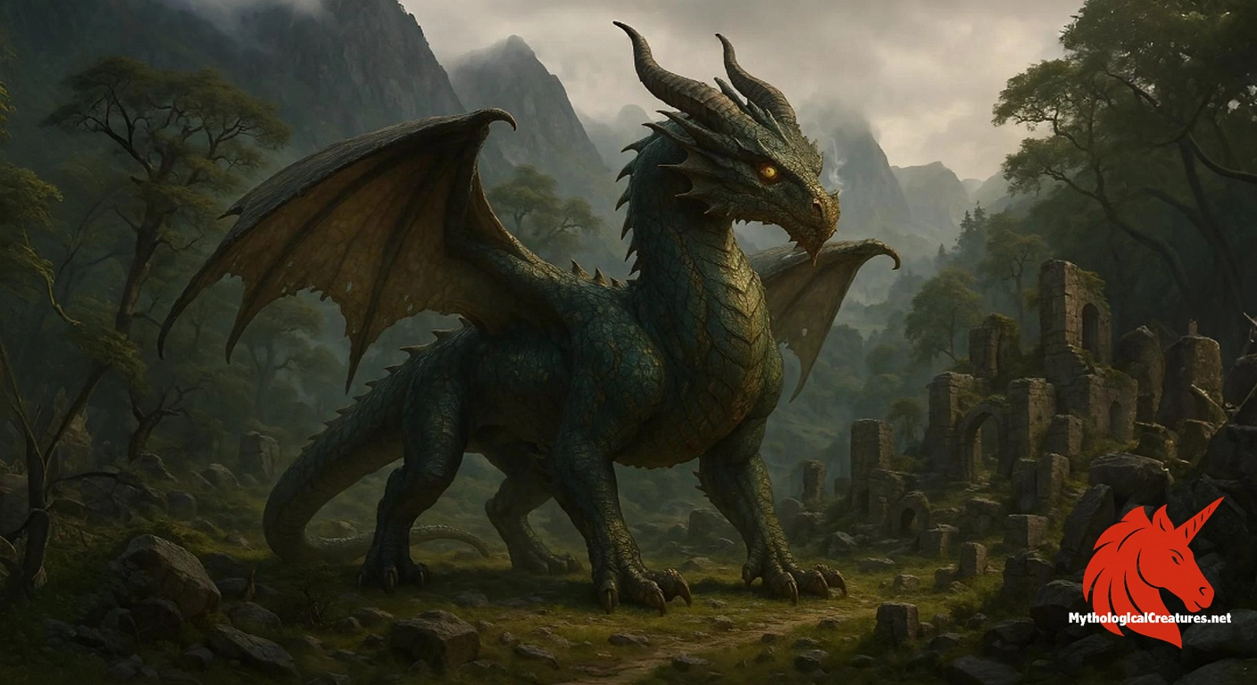 Dragon - Dragons symbolize both chaos and order, representing formidable power and mysticism in global mythology. Dragon - Dragons symbolize both chaos and order, representing formidable power and mysticism in global mythology.