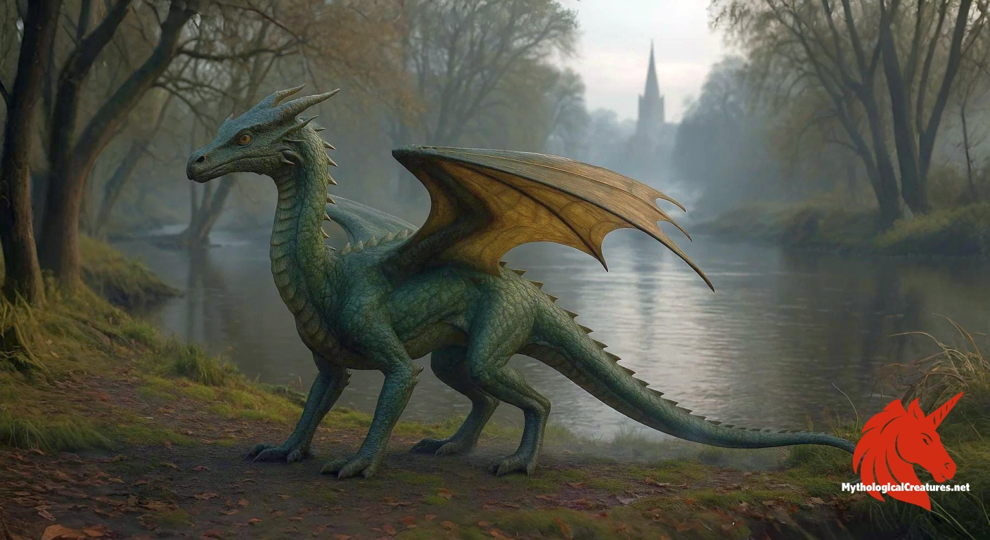 Dragon of Mordiford - The Dragon of Mordiford embodies the mystique and latent dangers of the British countryside, serving as a potent emblem within local folklore. Dragon of Mordiford - The Dragon of Mordiford embodies the mystique and latent dangers of the British countryside, serving as a potent emblem within local folklore.