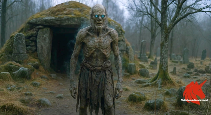 Depiction of Draugr Discover another mythical creature