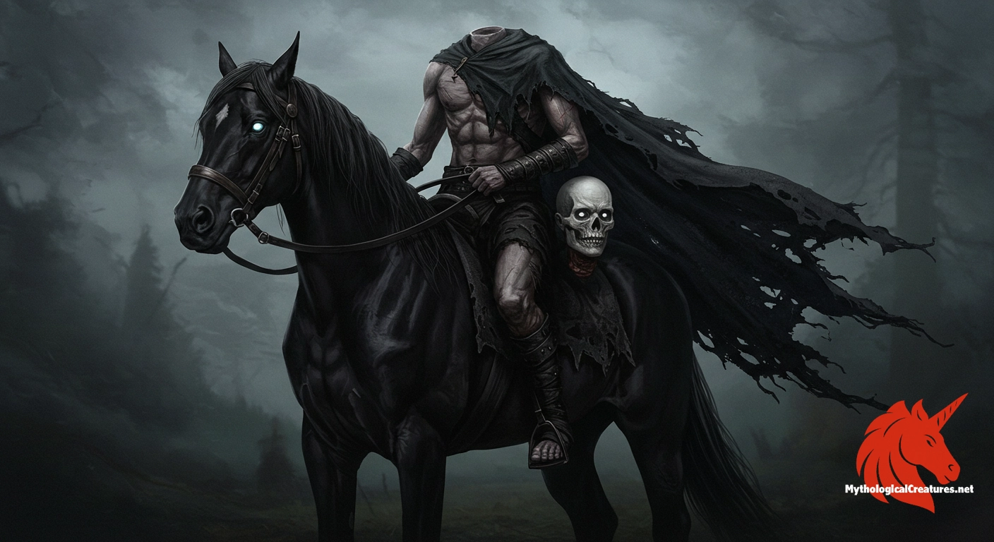 Dullahan - Represents the inevitability of death and the supernatural personification of mortality