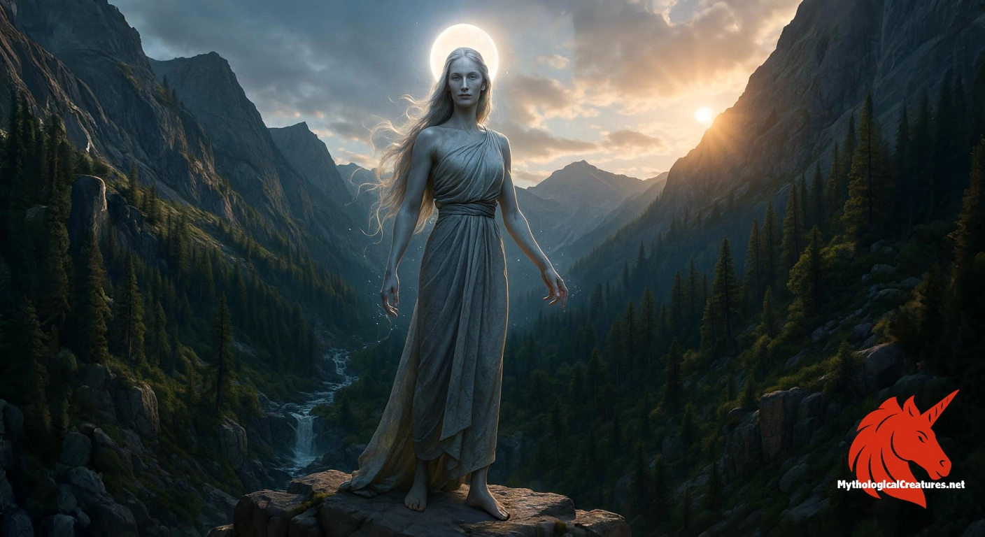 E Bija e Hënës dhe e Diellit - Her actions symbolize the victory of the celestial realm over the underworld, representing the enduring struggle between light and darkness.