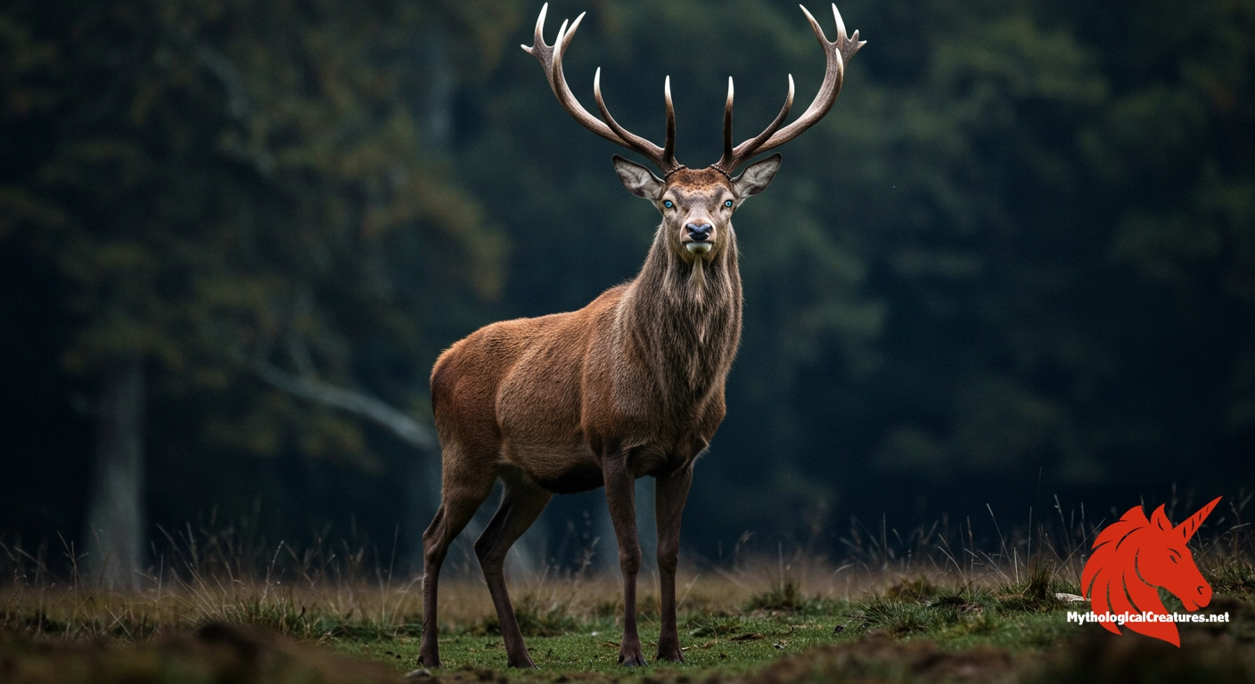 Eikþyrnir - Embodies the link between the divine and natural worlds, symbolising eternal renewal and the cyclical nature of life