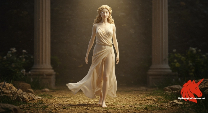 Depiction of Eileithyia Discover another mythical creature