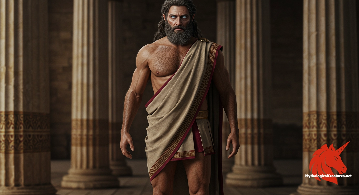 Electryon - Electryon is a pivotal figure in the mythological history of Mycenae and Argolis, linked to the heroic lineage of Perseus and recognised as the father of Alcmene, thereby connecting him to the legacy of Heracles.