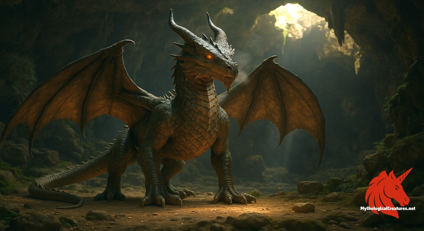European dragon - Represents the archetypal battle between order and chaos, and the lure of avarice.