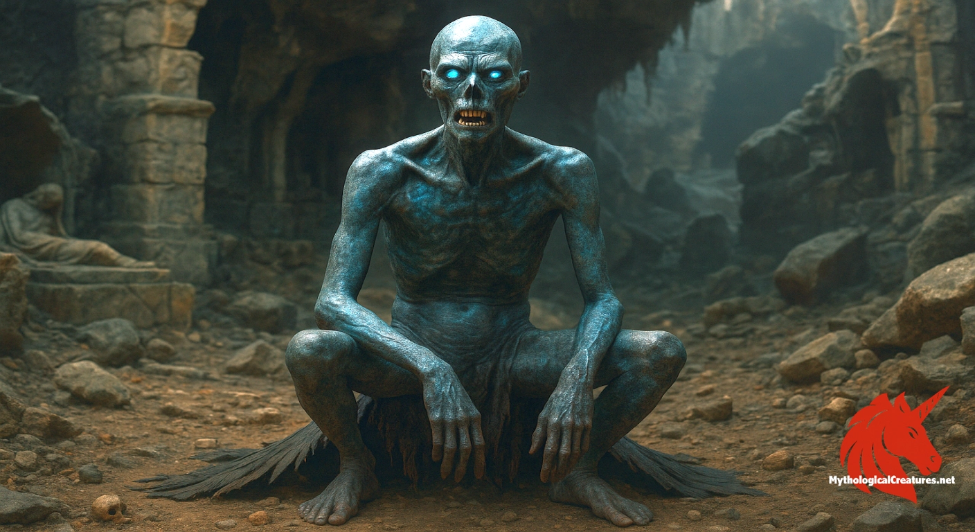 Eurynomos (daemon): Netherworld daimon responsible for consuming the ...