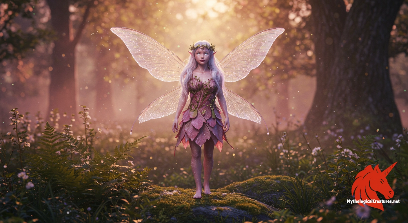Fairy - Fairies embody the mysterious interplay between benevolence and mischief, symbolising the enchanting and unpredictable forces of nature.