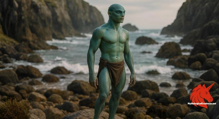 Depiction of Fish-man Discover another mythical creature