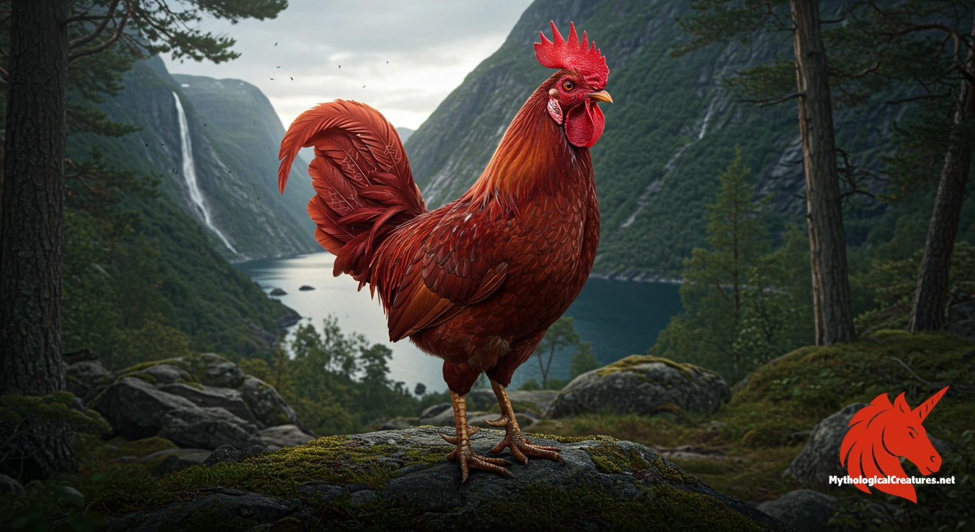 Fjalar - Fjalar's crow heralds the onset of Ragnarök, marking him as a pivotal omen in Norse eschatology