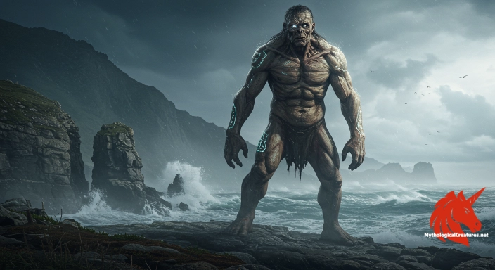 Depiction of Fomorians Discover another mythical creature