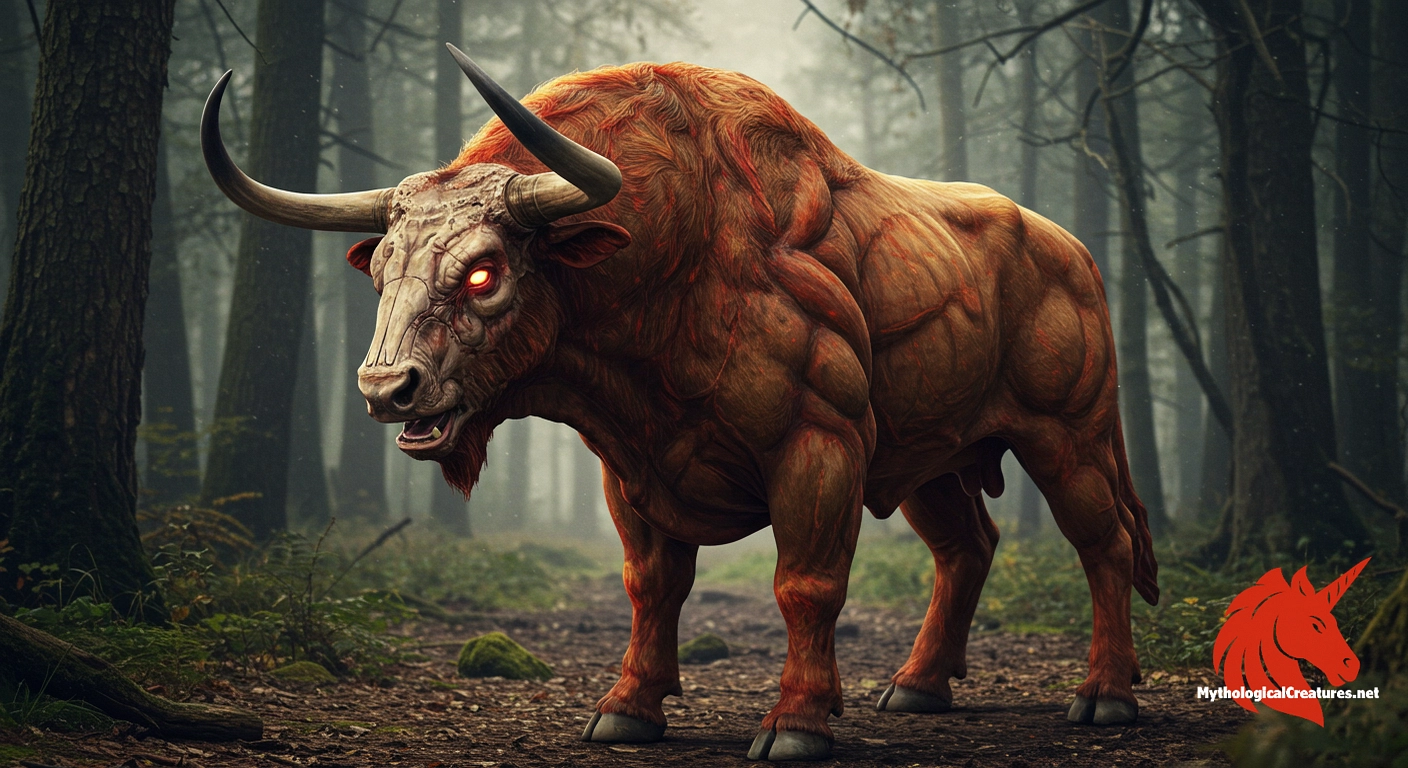 Forest Bull - The Forest Bull embodies the untamed, dangerous forces of nature and was revered and feared as the king of beasts by local tribes and ancient scholars alike.
