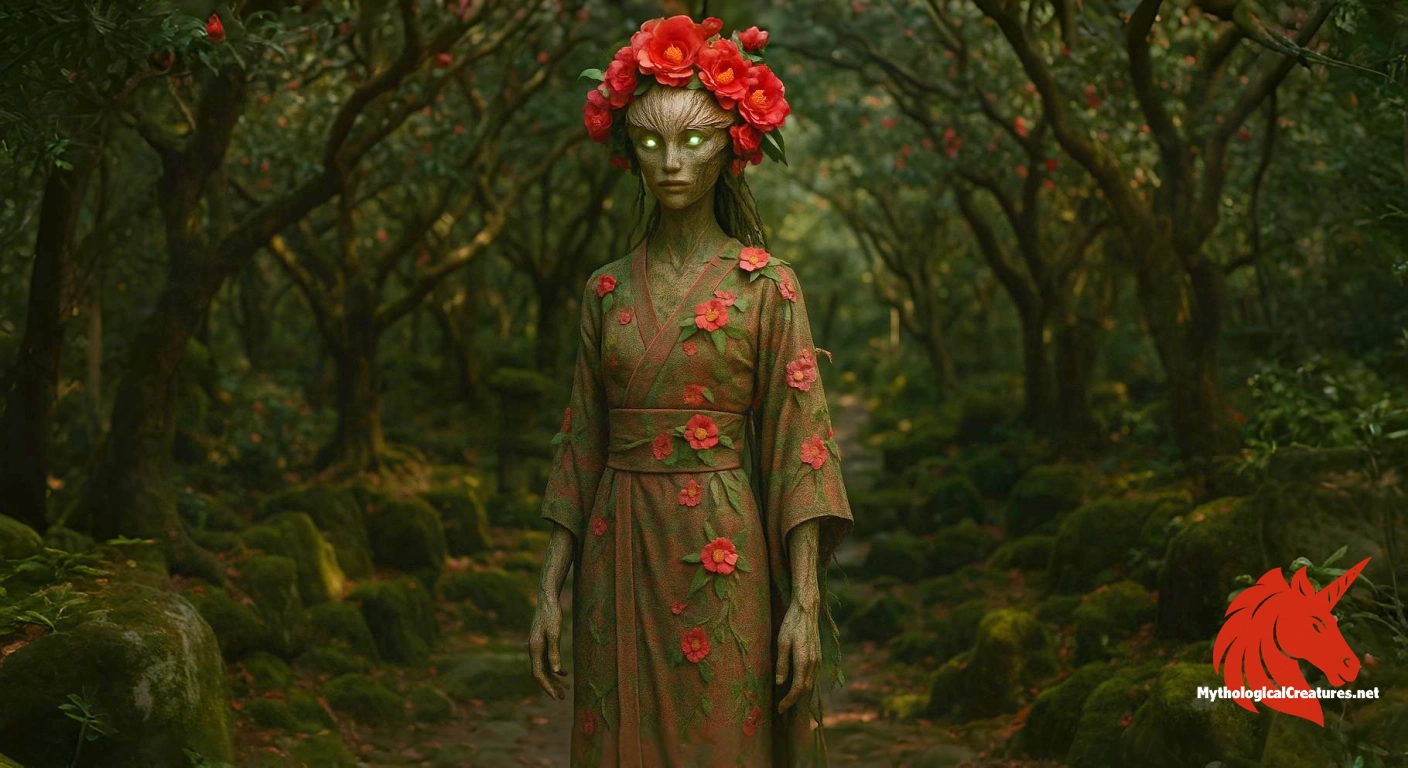 Furutsubaki-no-rei - Represents the timeless connection between nature and the supernatural in Japanese culture. Furutsubaki-no-rei - Represents the timeless connection between nature and the supernatural in Japanese culture.