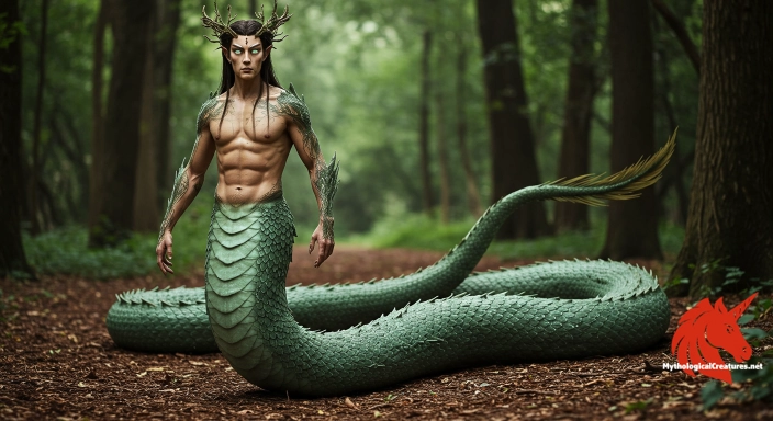 Depiction of Fuxi Discover another mythical creature