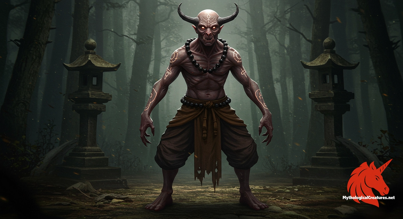 Gagoze - Gagoze exemplifies the blending of religious imagery with demonic lore in classical Japanese culture Gagoze - Gagoze exemplifies the blending of religious imagery with demonic lore in classical Japanese culture