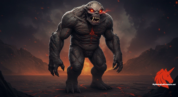 Depiction of Gallu Discover another mythical creature