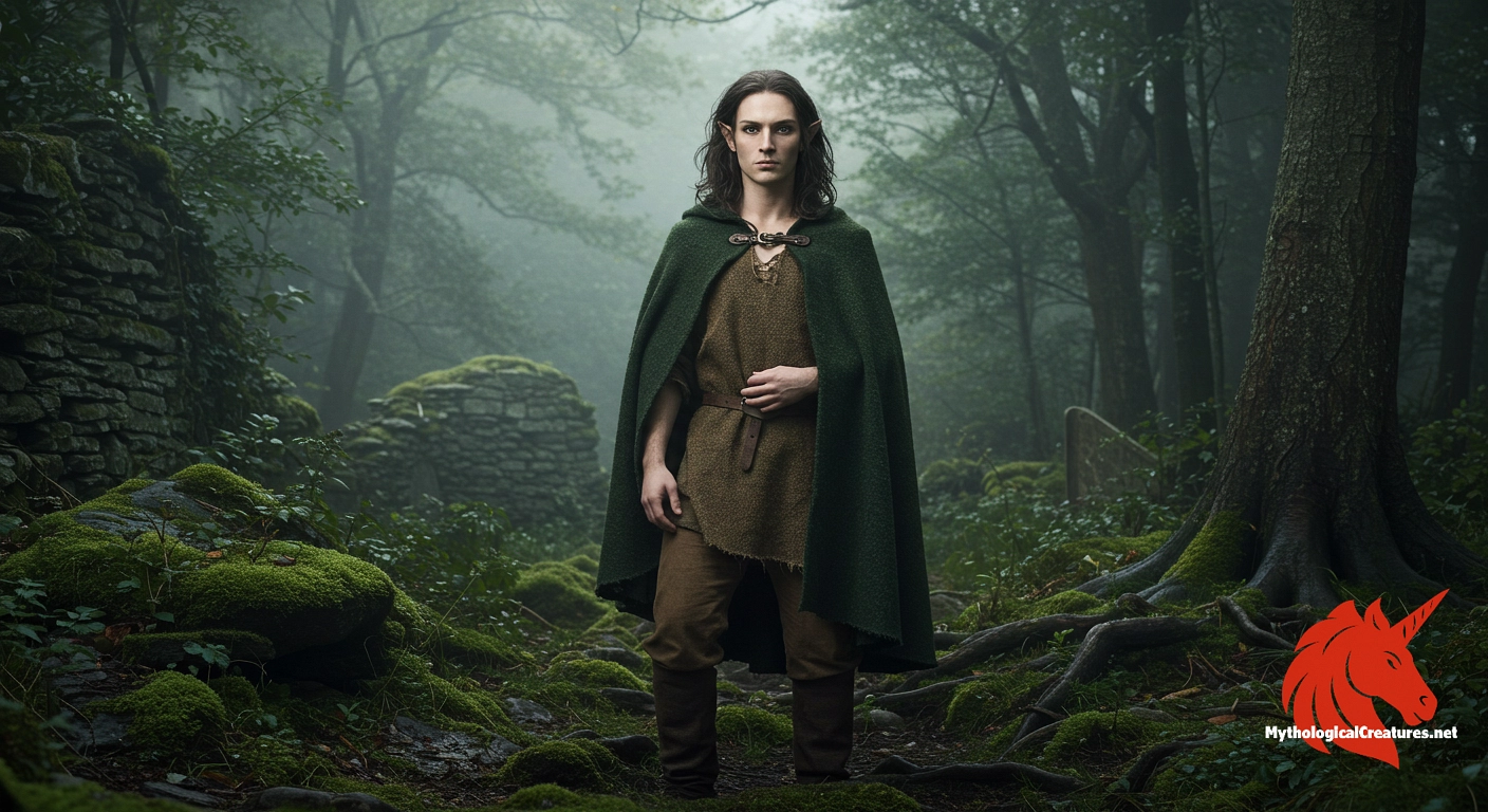 Gancanagh - Gancanagh epitomises the archetypal male seducer in Irish folklore, symbolising the alluring yet unpredictable nature of the fairy realm.