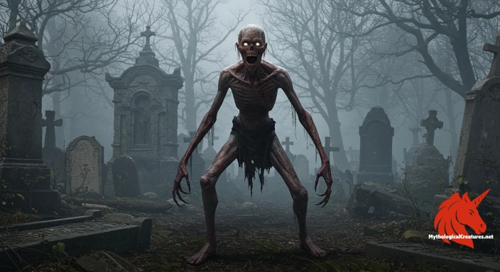 Depiction of Ghoul Discover another mythical creature