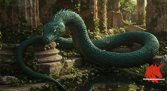 Depiction of Glycon Discover another mythical creature