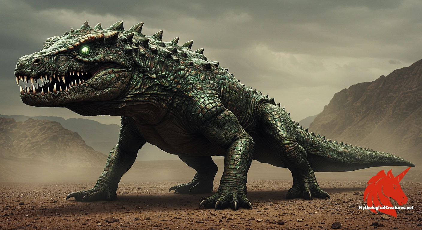Gochihr - Gochihr represents the destructive power and chaos often attributed to dragons in Persian lore.