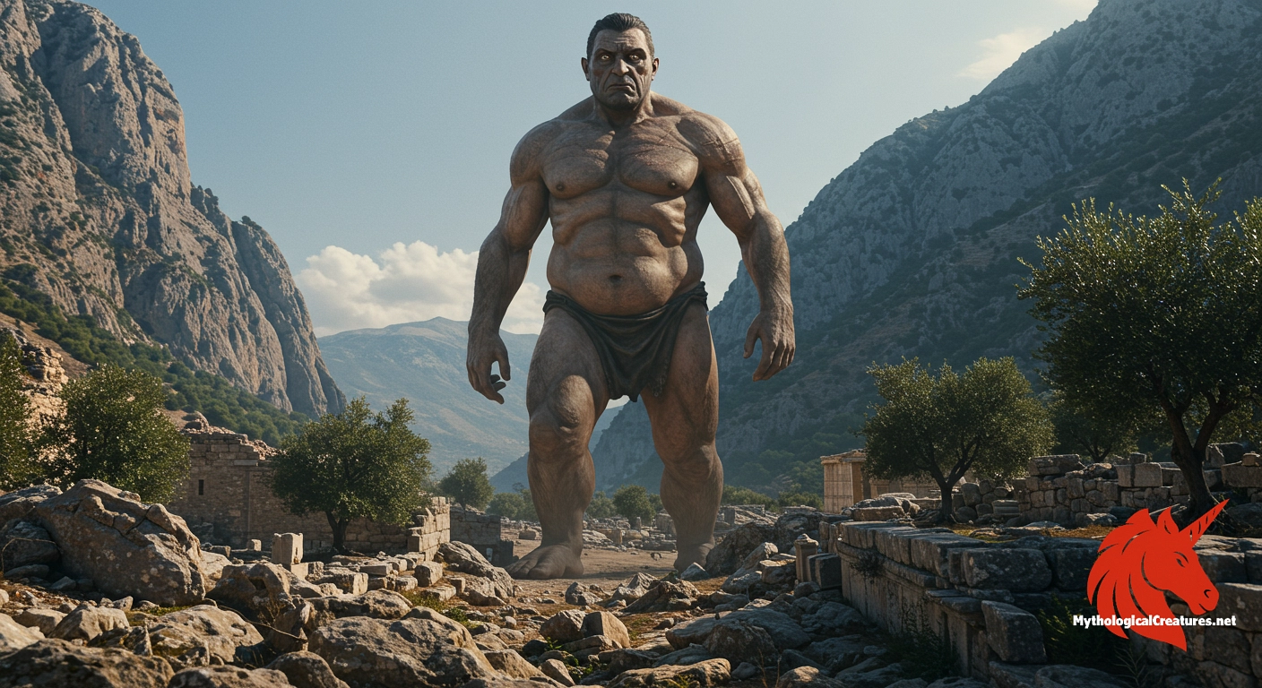 Gration (giant): Antagonist in Greek myths | Mythical Legend