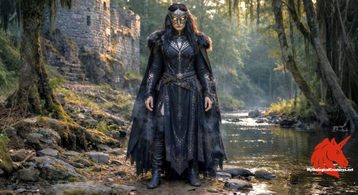 Depiction of Grimhild Discover another mythical creature