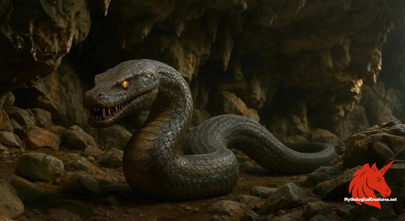 Grootslang - The Grootslang serves as a warning of nature’s untamed dangers and the consequences of greed, often associated with hidden treasures. Grootslang - The Grootslang serves as a warning of nature’s untamed dangers and the consequences of greed, often associated with hidden treasures.