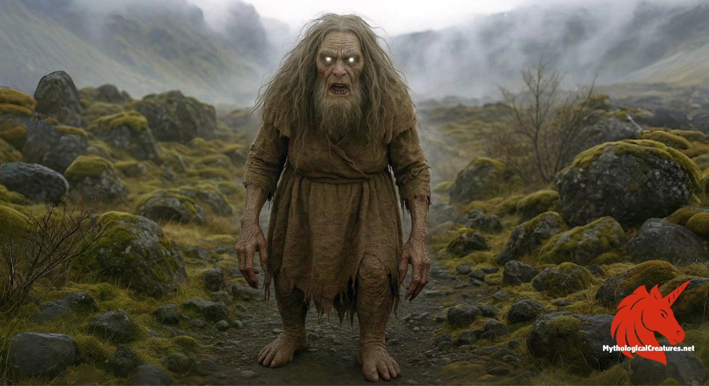 Grýla - Grýla embodies the fears and moral lessons of folklore, warning against misbehaviour during the festive season