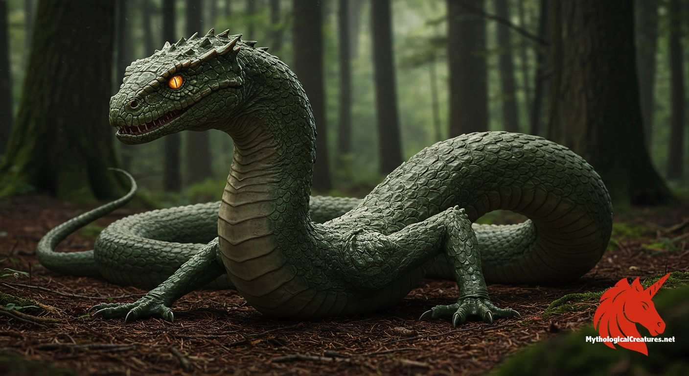Guivre - The guivre is a feared and legendary creature from Medieval French lore, symbolising the mysterious and dangerous aspects of nature as well as influencing related mythological terms.