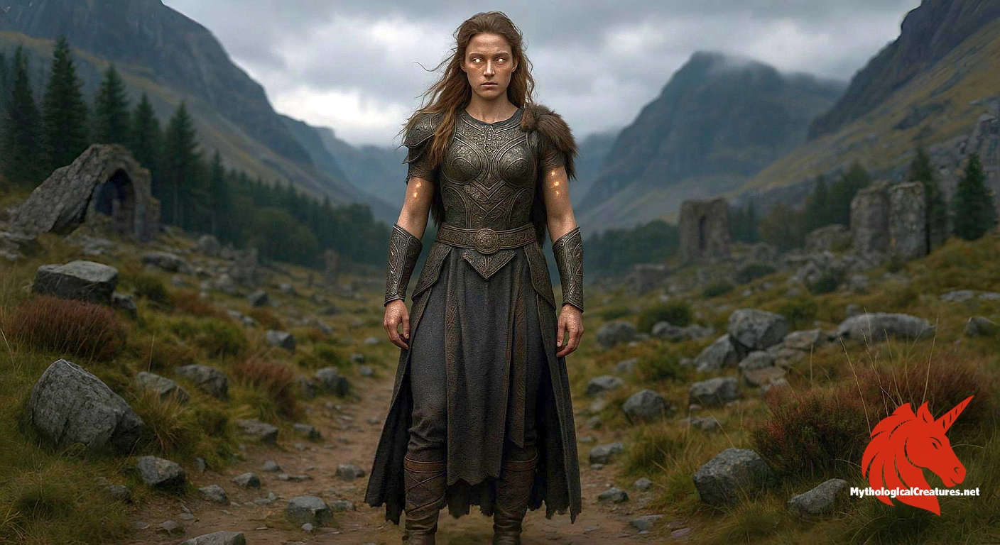 Gunnr -  - Gunnr is a revered Valkyrie in Norse mythology, famed for her role in choosing the fate of warriors in battle. Referenced in ancient texts such as the Völuspá and the Prose Edda, she exemplifies the martial spirit and divine authority of the Norse pantheon. Her name, meaning “battle,” underscores her enduring legacy in Scandinavian lore.