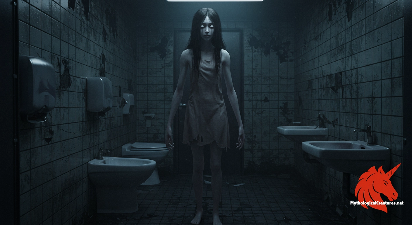 Hanako-san - Serves as a cautionary tale and a ubiquitous figure in Japanese school ghost stories, embodying themes of tragedy and mystery.