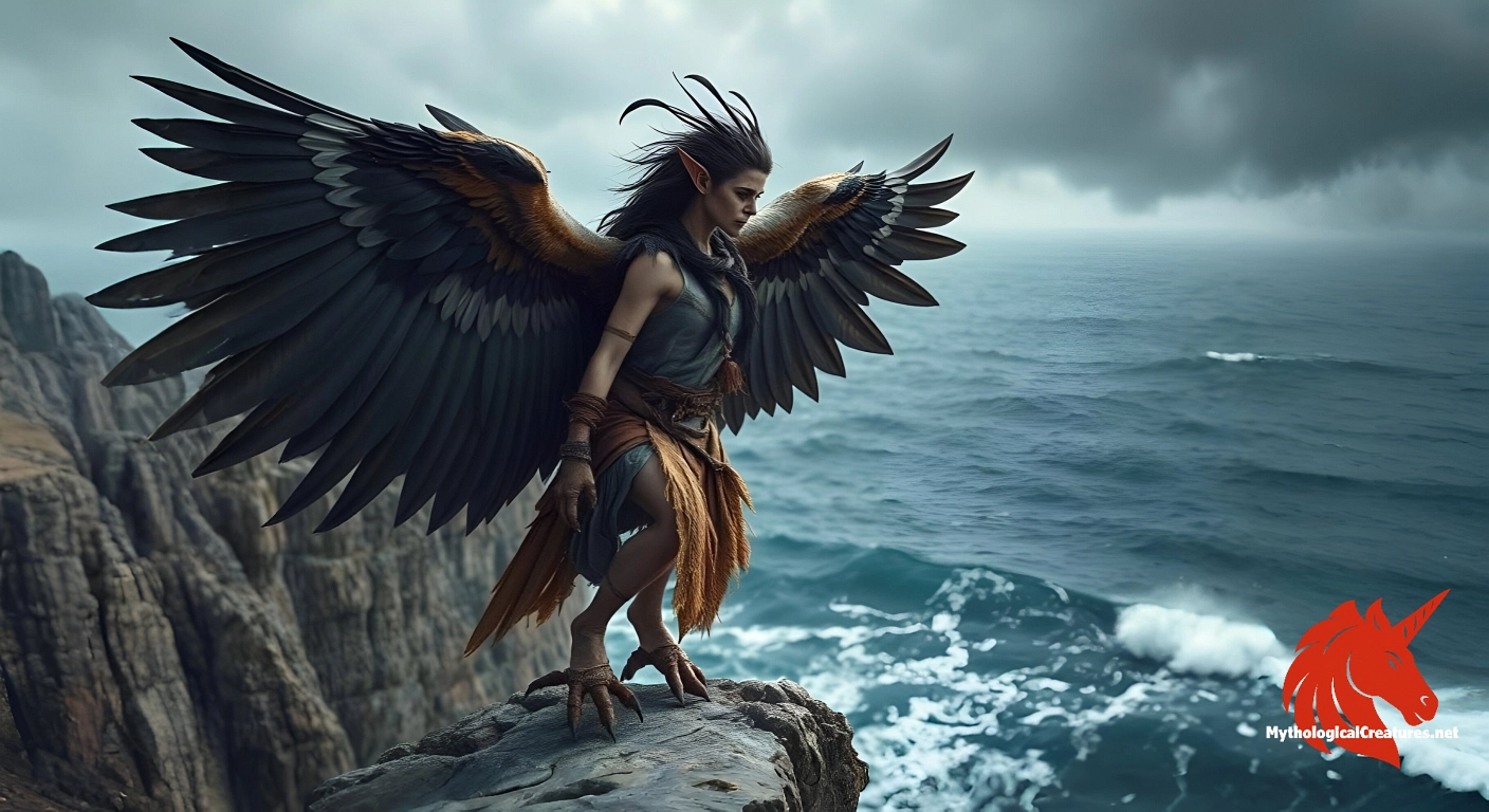 Harpies - Serve as symbols of retribution and the destructive power of nature, often representing the darker side of divine justice.