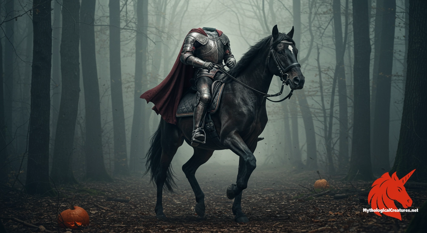 Headless Horseman - The Headless Horseman symbolizes a cursed fate and the terror of the unknown, serving as a lasting motif in ghostly legends.