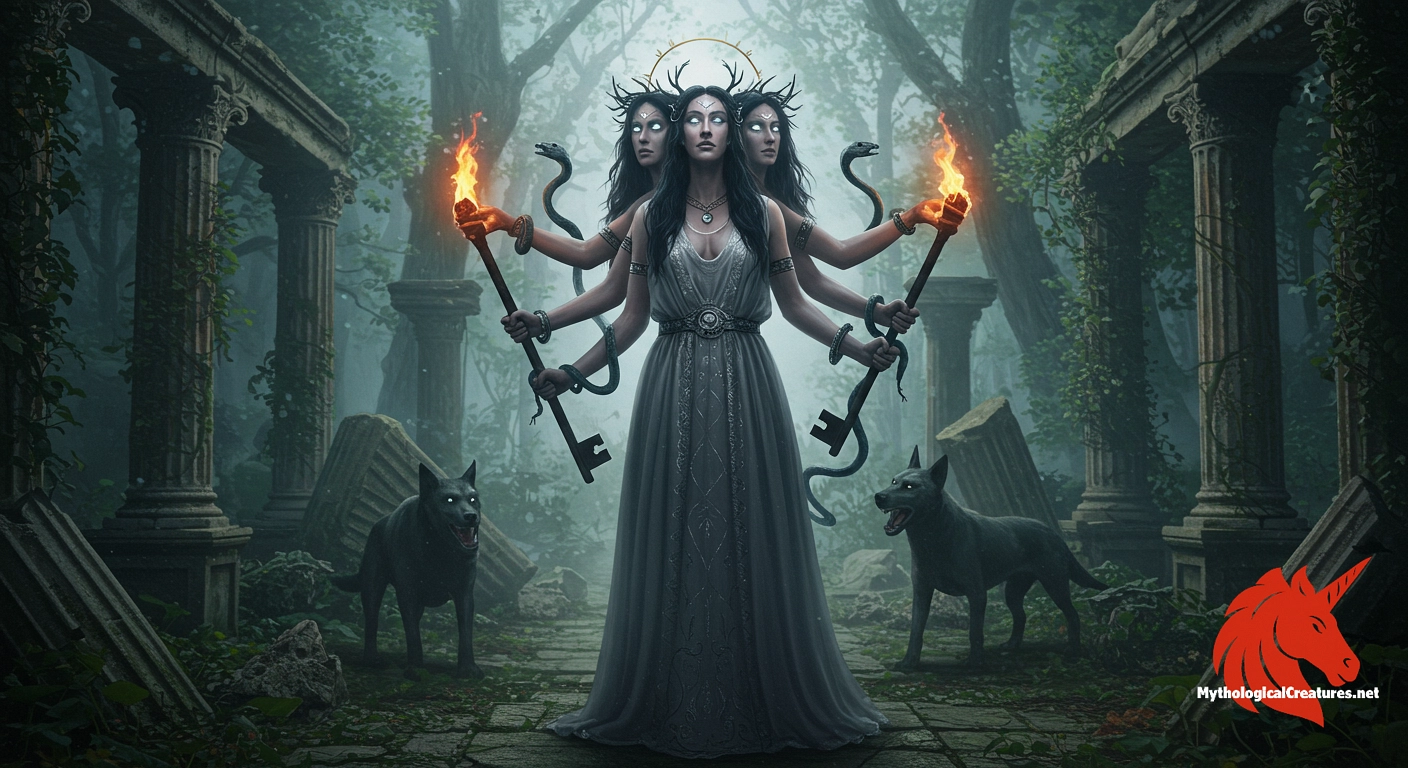 Hecate - Hecate played a crucial role in ancient religion, bridging the mortal and divine through her associations with magic, liminality, and cosmic order. Hecate - Hecate played a crucial role in ancient religion, bridging the mortal and divine through her associations with magic, liminality, and cosmic order.