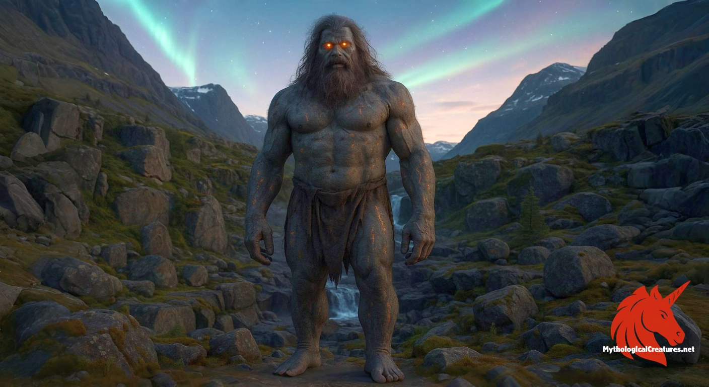 Helreginn - Helreginn embodies the chaotic and formidable nature of jötnar, reflecting the Norse portrayal of cosmic forces in conflict with the divine order.