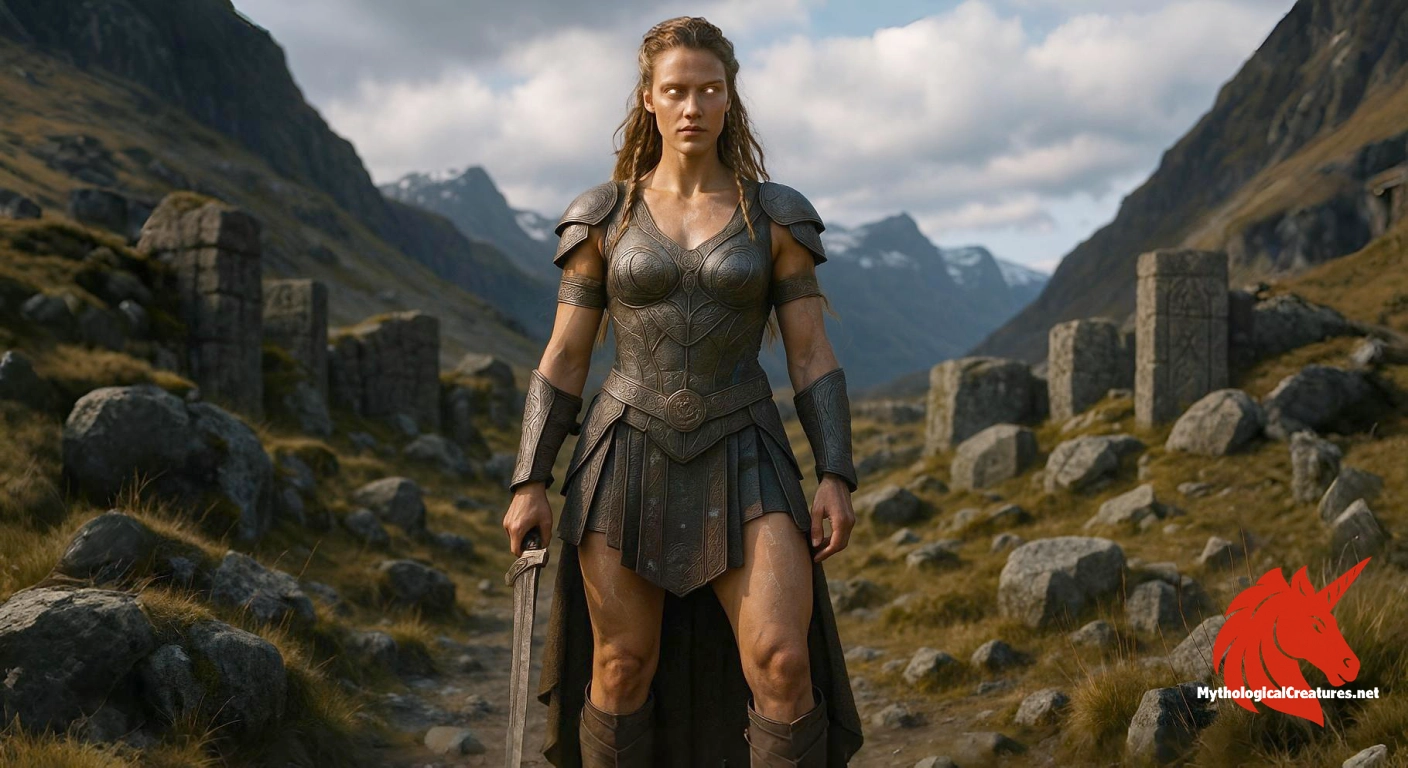 Herja - Herja embodies the martial spirit of Norse mythology, linking the fate of warriors with the divine order.