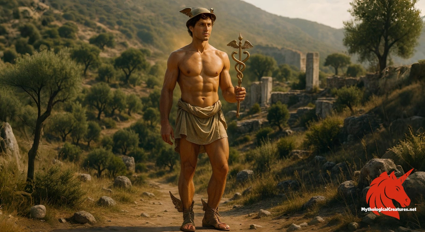 Hermes - Hermes is a pivotal deity linking the divine and mortal realms and symbolising communication, commerce, and transformation. Hermes - Hermes is a pivotal deity linking the divine and mortal realms and symbolising communication, commerce, and transformation.