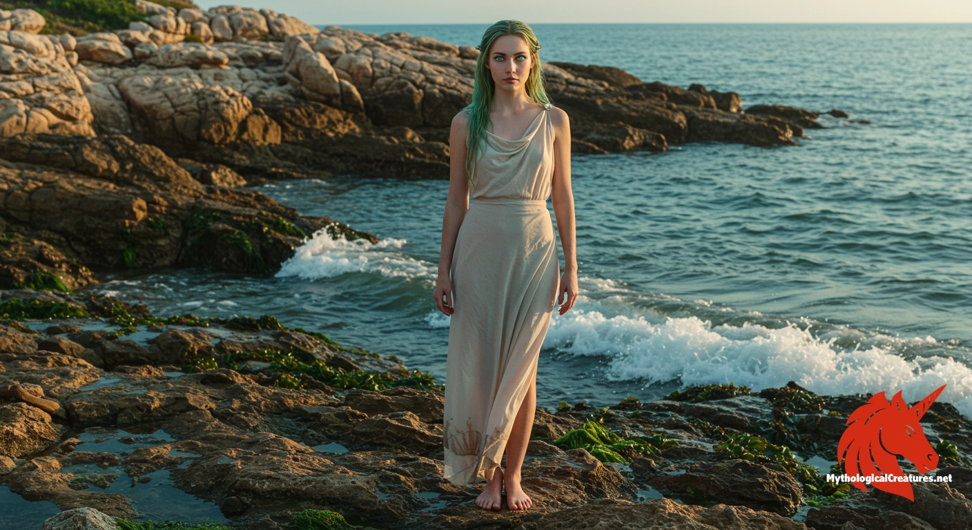 Hipponoe - Embodies the untamed and ever-changing nature of the sea