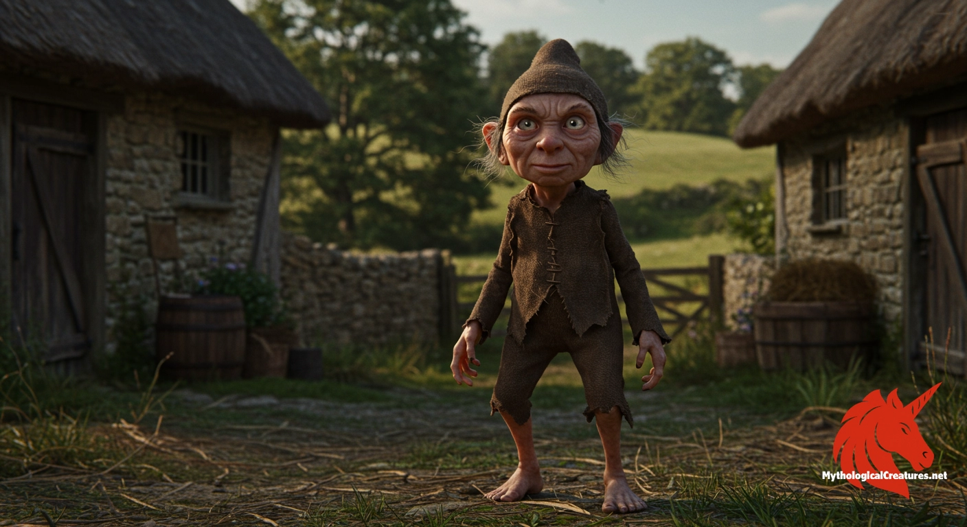 Hob - The hob exemplifies the delicate balance between beneficence and mischief in folklore, symbolising the importance of respectful treatment towards domestic spirits.