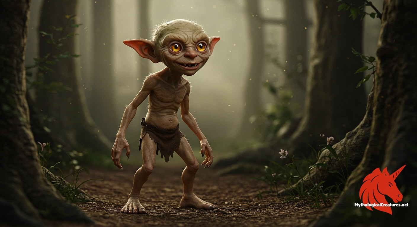 Hobgoblin - Embodies the ambiguity of folk beliefs regarding domestic spirits, reflecting a shift from benevolence to playful trickery with Christian influence Hobgoblin - Embodies the ambiguity of folk beliefs regarding domestic spirits, reflecting a shift from benevolence to playful trickery with Christian influence