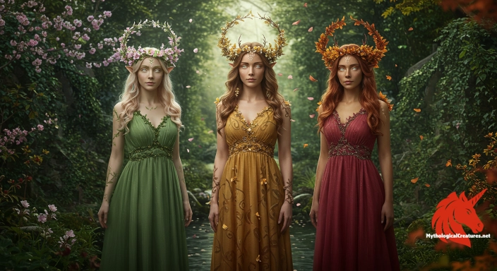 Depiction of Horae Discover another mythical creature