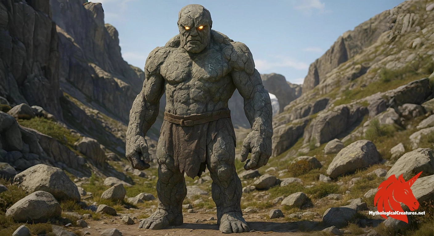 Hrungnir - His battle with Thor underscores the struggle between divine order and chaotic nature.